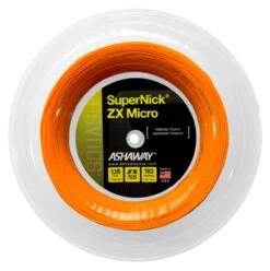 Ashaway SuperNick ZX Micro 18 1.15mm Squash 110M Reel -Tennis Gear Shop ashaway supernick zx micro 18 1 15mm squash 110m reel orange 81950 66174.1698771631