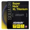 Ashaway SuperNick XL Ti 17 1.25mm Squash Set -Tennis Gear Shop ashaway super nick xl ti 17 squash set silver 33737 09311.1698769951
