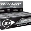 Dunlop Competition Single Yellow Dot Squash Balls 12 Pack -Tennis Gear Shop dunlop competition single yellow dot squash balls 12 pack 44586 60690.1698769714