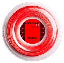 Genesis Hexonic 2.0 16 1.28mm 200M Reel -Tennis Gear Shop genesis hexonic 2 0 16 1 28mm 200m reel red 24147 78377.1698772900