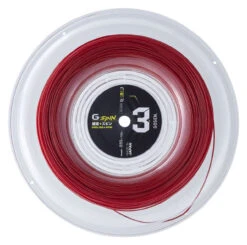Gosen G-Spin 3 17 1.23mm 200M Reel -Tennis Gear Shop gosen g spin 3 17 1 23mm 200m reel red 13039 42758.1698772710