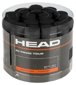 Head Prime Tour Overgrip 60 Pack -Tennis Gear Shop head prime tour overgrip 60 pack black 96004.1705680521