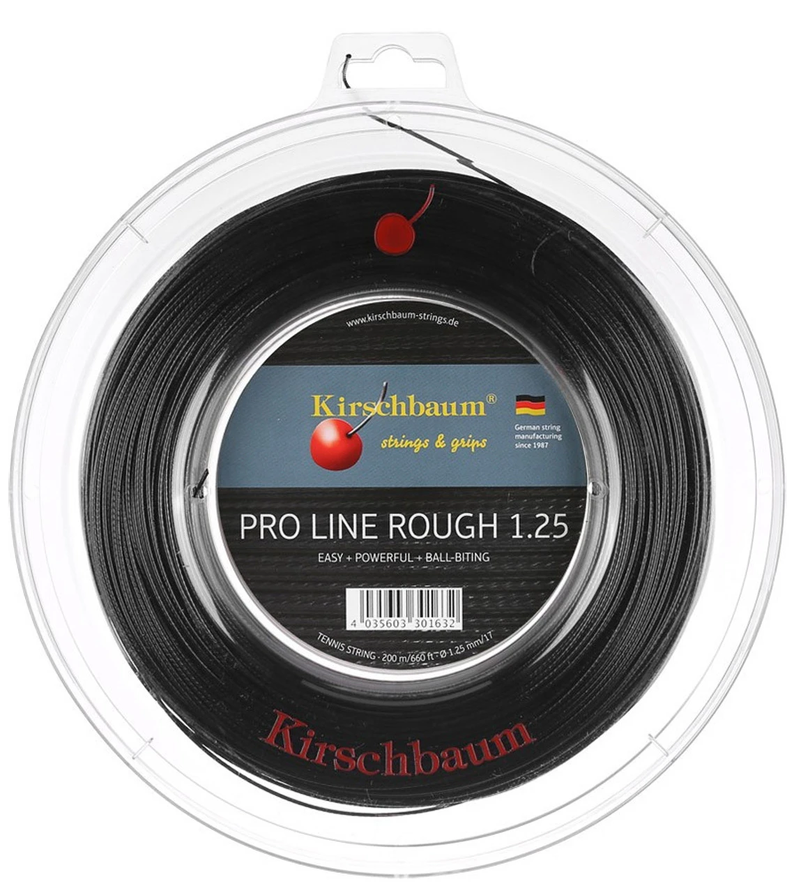 Kirschbaum Pro Line Rough 17 1.25mm 200M Reel 3 Kirschbaum Pro Line Rough 17 1.25mm 200M Reel