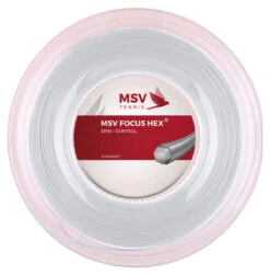 MSV Focus-Hex 17L 1.18mm 200M Reel -Tennis Gear Shop msv focus hex 17l 1 18mm 200m reel white 16865 70030.1698771526