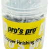 Pro's Pro Copper Finishing Rings Jar Of 60 -Tennis Gear Shop pros pro copper finishing rings jar of 60 57755 59433.1698773136