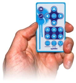 Spinfire Ball Machine Remote -Tennis Gear Shop spinfire ball machine remote held 68413 85462.1698771841