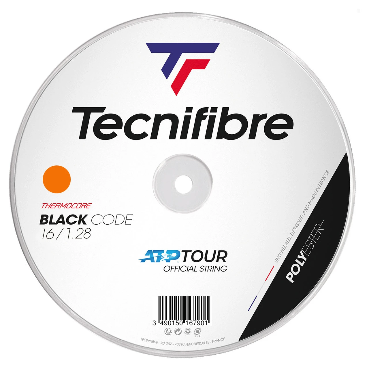 Tecnifibre BlackCode 16 1.28mm 200M Reel 4 Tecnifibre BlackCode 16 1.28mm 200M Reel - Image 2
