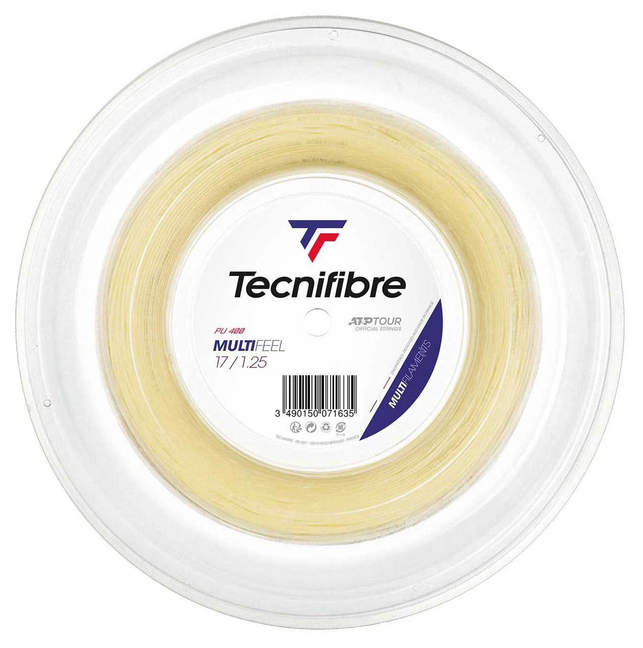 Tecnifibre Multifeel 17 1.25mm 200M Reel 3 Tecnifibre Multifeel 17 1.25mm 200M Reel