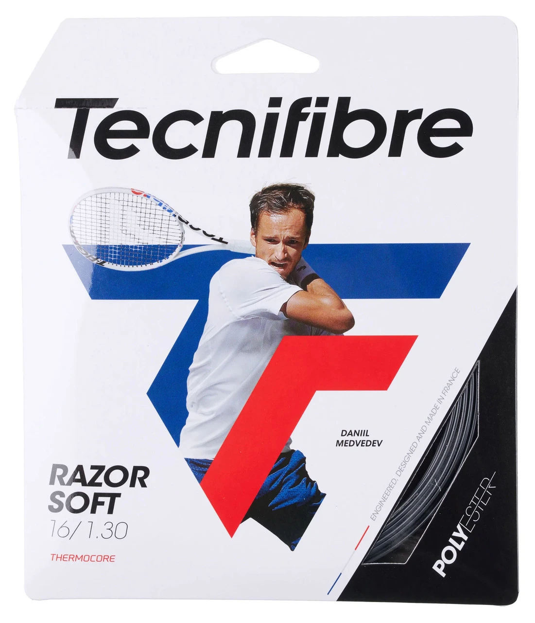 Tecnifibre Razor Soft 16 1.30mm Set 3 Tecnifibre Razor Soft 16 1.30mm Set