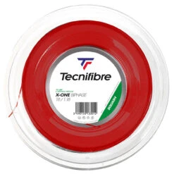 Tecnifibre X-One Biphase 18 1.18mm Squash 200M Reel -Tennis Gear Shop tecnifibre x one biphase 18 1 18mm squash 200m reel red 72840 12647.1698769604