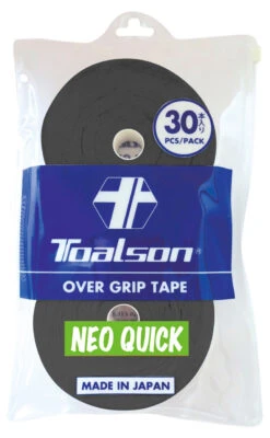 Toalson Neo Quick Overgrip 30 Pack -Tennis Gear Shop toalson neo quick overgrip 30 pack black 33432 54180.1698772936