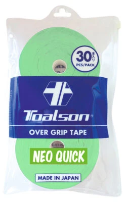 Toalson Neo Quick Overgrip 30 Pack -Tennis Gear Shop toalson neo quick overgrip 30 pack green 21894 94300.1698772936