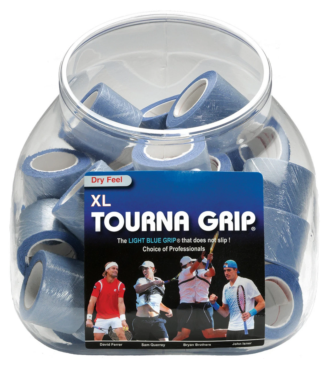 Tourna Grip Original XL Overgrip Jar Of 36 3 Tourna Grip Original XL Overgrip Jar Of 36