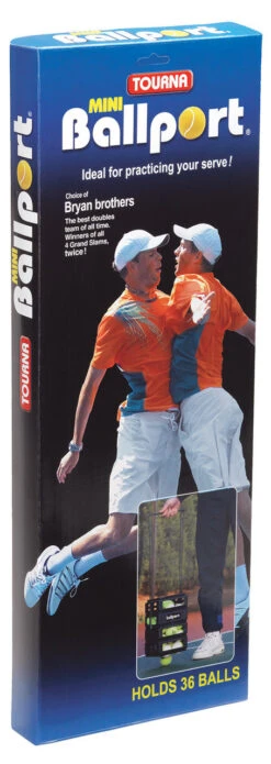 Tourna Ball Port Polypropylene 36 Ball Basket -Tennis Gear Shop unique ball port polypropylene 36 ball basket 82652 55316.1706160112