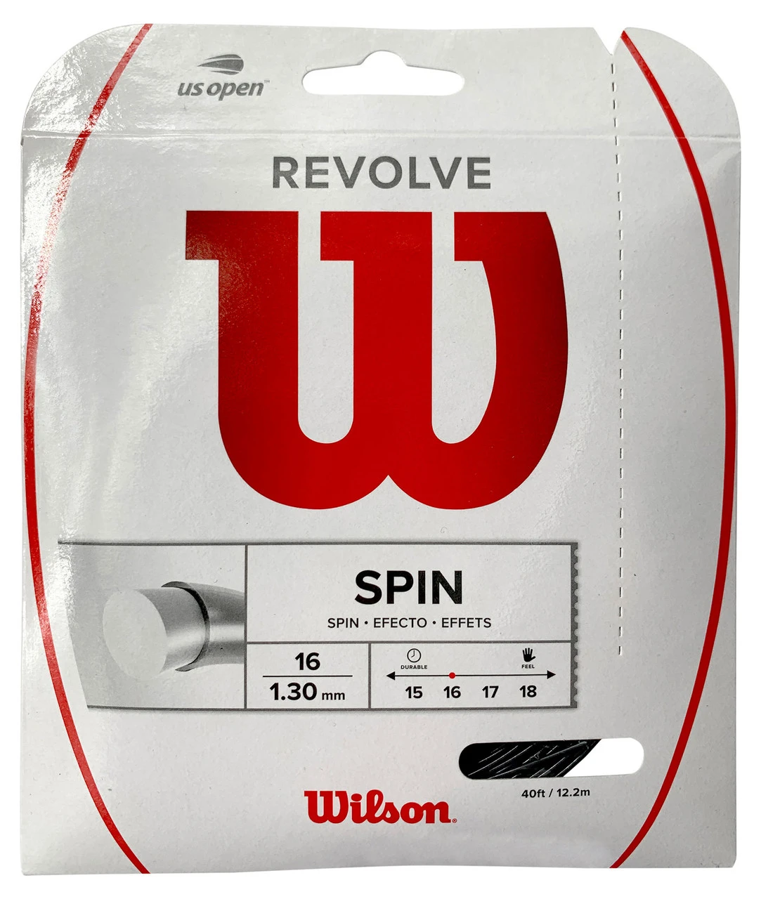 Wilson Revolve 16 1.30mm Set 3 Wilson Revolve 16 1.30mm Set