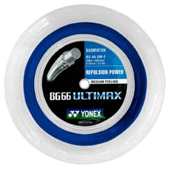 Yonex BG66 Ultimax 0.65mm Badminton 200M Reel -Tennis Gear Shop yonex bg66 ultimax 0 65mm badminton 200m reel navy 87578 67909.1698770318