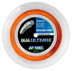 Yonex BG66 Ultimax 0.65mm Badminton 200M Reel -Tennis Gear Shop yonex bg66 ultimax 0 65mm badminton 200m reel orange 98733 57626.1698770319