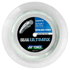 Yonex BG66 Ultimax 0.65mm Badminton 200M Reel -Tennis Gear Shop yonex bg66 ultimax 0 65mm badminton 200m reel white 44125 38802.1698770318