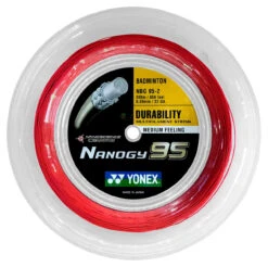 Yonex Nanogy 95 0.69mm Badminton 200M Reel -Tennis Gear Shop yonex nanogy 95 0 69mm badminton 200m reel red 62381 53108.1698769557