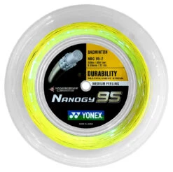 Yonex Nanogy 95 0.69mm Badminton 200M Reel -Tennis Gear Shop yonex nanogy 95 0 69mm badminton 200m reel yellow 20241 70731.1698769557